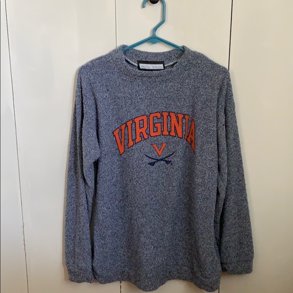 University of Virginia crew neck sweater